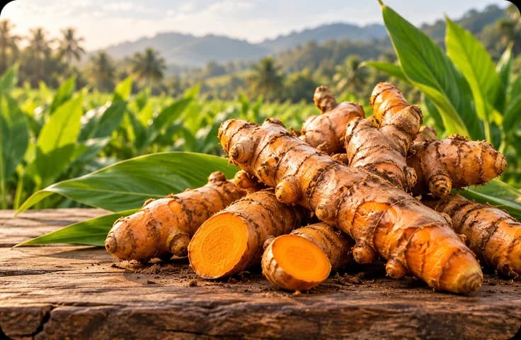 Raw Turmeric